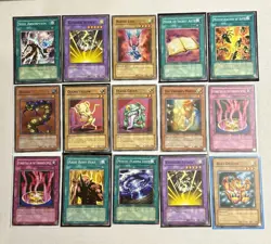 Yugioh Vintage Lot of 52 Cards - Image 3