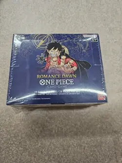 One Piece Card Game Romance Dawn Booster Box OP-01 (White Bottom) *NEW & SEALED* - Image 1