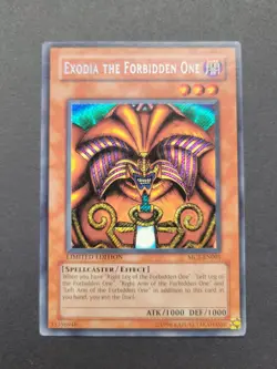 Exodia the Forbidden One 5 Card Lot LOB-120,121,122,123 + MC1-EN001 Yu-Gi-Oh! - Image 2