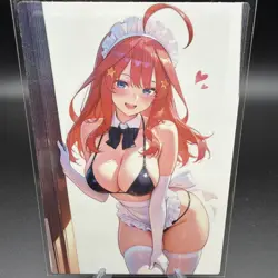 Itsuki Nakano Anime Waifu Card Doujin ACG Goddess Holo - Image 1