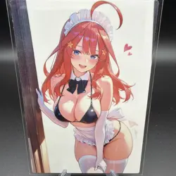Itsuki Nakano Anime Waifu Card Doujin ACG Goddess Holo - Image 2