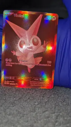Victini 171/086 Monochrome White Flare Card M Condition Grading Worthy Uk Seller - Image 2