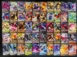 300 V Only Holo Full Arts Lot Set Pokemon Japanese Trading Cards Genuine B727 - Image 5