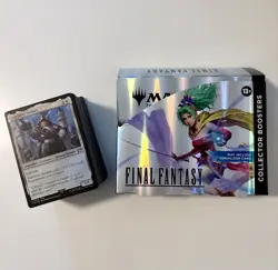 MTG Final Fantasy 150 Foil Card Lot #2 w Empty Collector Box. Few Duplicates. NM - Image 1