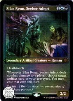 MTG Silas Renn, Seeker Adept (Foil Etched) (536) | NM | Commander Legends {CMR} - Image 1