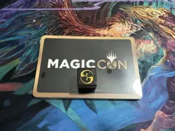 MagicCon Atlanta 2025 Exclusive Black Lotus Unknown Planechase & Die - Sealed - Image 1