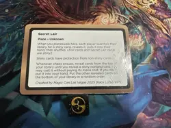 MagicCon Atlanta 2025 Exclusive Black Lotus Unknown Planechase & Die - Sealed - Image 2