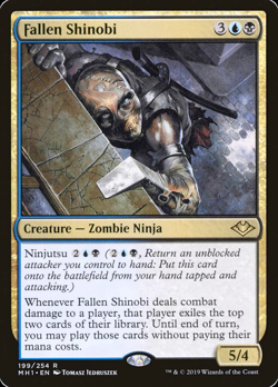 MTG Fallen Shinobi Modern Horizons - PACK FRESH - Image 1