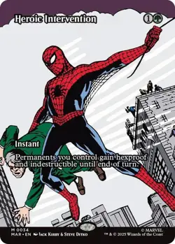 Heroic Intervention (Borderless) Marvel Universe Eternal-Legal Regular - Image 1