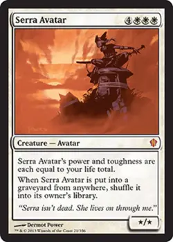 Serra Avatar - Commander 2013 #21/356 MTG Magic The Gathering - Image 1