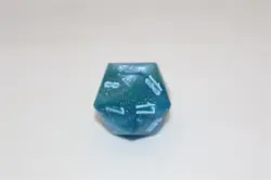 MTG Final Fantasy: GIFT Bundle Crystal Blue Oversized D20 Die spin down counter - Image 3