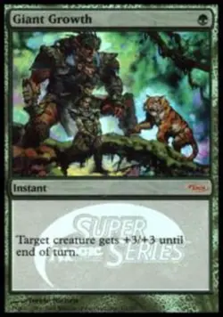 Giant Growth - Foil JSS Promo Magic mtg Moderate Play, English JSS Promos x1 - Image 1