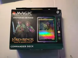 Magic The Gathering Lord of the Rings TOME Food and Fellowship Commander Deck 195166205052 - Image 1