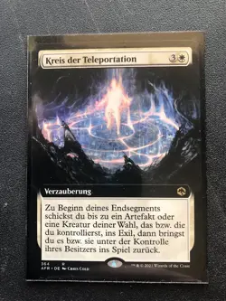 Teleportation Circle - Regular GERMAN LAN. Near Mint MTG Magic the Gathering - Image 1