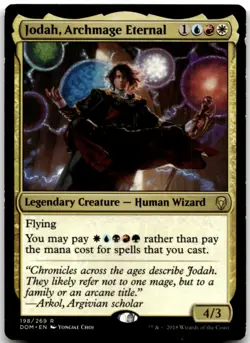 MTG Jodah, Archmage Eternal R Dominaria 198 MP - Image 1