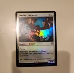 MTG Clarion Conqueror - Tarkir: Dragonstorm (TDM) *FOIL* 5 Rare - Image 1