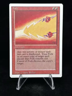 FORK Revised Edition 1994 Magic The Gathering MTG 🔥MINT🔥RARE🔥Reserved List - Image 1