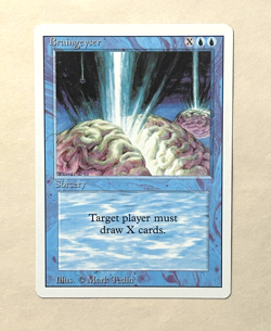 Braingeyser Revised Edition / 3rd Edition MTG Near Mint (NM) Excellent Magic - Image 1