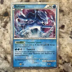 Suicune (Shiny) SL11 Call of Legends Holo Pokemon - Image 1