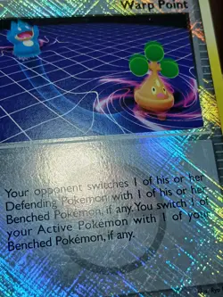 MP Warp Point 88/100 Pokemon League Crosshatch Holo Promo Pokemon TCG - Image 4