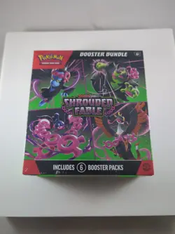 Pokemon TCG Scarlet and Violet Shrouded Fables Booster Bundle New Sealed - Image 1