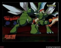 1999 Topps Pokemon Movie Blue Logo Back Silver Foil #34 The Ultimate Match LP - Image 1