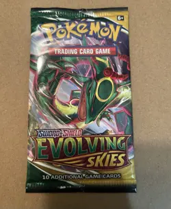 Pokemon Evolving Skies Factory Sealed New Pack 🔥sword and shield - Image 1
