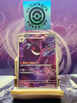 Gengar [CBB3C 307/07] (Full Art Exclusive) CN -Chinese Gem Pack Vol. 3- NM - Image 1