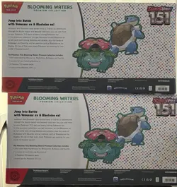 (Sealed) Pokemon - 151 Blooming Waters Lot of x2 (x2 Bundle) - Image 2