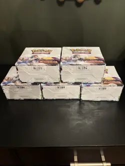 5X Paldea Evolved Booster Box Pokemon Scarlet & Violet Factory Sealed New - Image 2