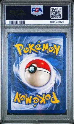 1999 POKEMON FOSSIL 1ST EDITION #60 GAMBLER PSA 10 - Image 2