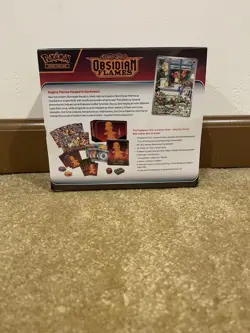 Pokemon TCG: Scarlet & Violet Obsidian Flames ETB Elite Trainer Box - Image 2