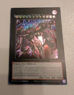 Yugioh! [MISPRINT]Super Star slayer TY-PHON Sky crisis-EN072- Secret Rare - MINT - Image 3
