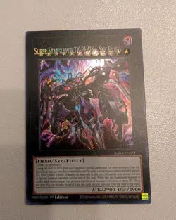 Yugioh! [MISPRINT]Super Star slayer TY-PHON Sky crisis-EN072- Secret Rare - MINT - Image 4