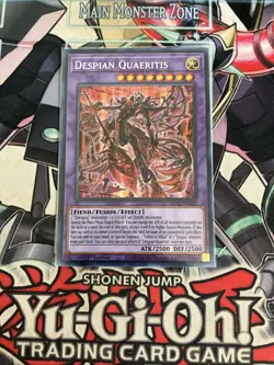 Despian Quaeritis Prismatic Secret Rare MP22-EN141 Yugioh Albaz - Image 1