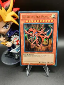 Yu-Gi-Oh! Slifer The Sky Dragon YGLD-ENG01 Limited Ed NM - Image 1
