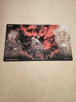 Yugioh The Chronicles Deck The Fallen & The Virtuous Release Event PRIZE Playmat - Image 1