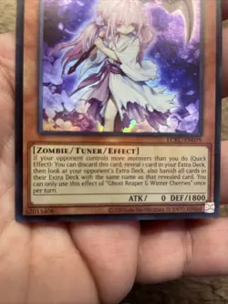 Ghost Reaper & Winter Cherries LCKC-EN079 Unlimited Ultra Rare NM +Bonus FREESHP - Image 3