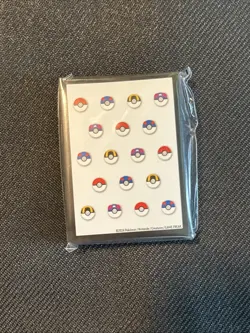 Pokemon Card Sleeves - Custom Listing - Pokeball, Tyranitar, Battle Styles - Image 1
