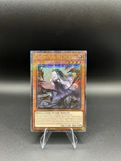 YU-GI-OH! Guiding Quem The Virtuous RA04-EN043 Quarter Century Secret Rare - Image 1