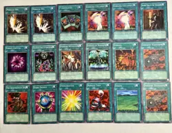 Yugioh Vintage Lot of 99 Common Magic Cards - Image 3