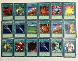 Yugioh Vintage Lot of 99 Common Magic Cards - Image 4