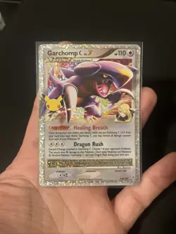 Pokemon 2021 Celebrations Garchomp C LV. X Holo Card #145/147 Classic Collection - Image 3
