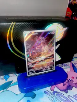 Pokemon TCG Mesprit 204/191SV08: Surging Sparks Illustration Rare Holo Card - Image 2