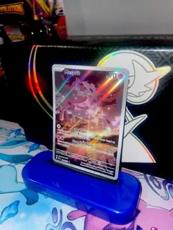 Pokemon TCG Mesprit 204/191SV08: Surging Sparks Illustration Rare Holo Card - Image 3
