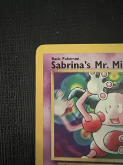 Pokemon TCG Sabrina's Mr. Mime Gym Challenge Unlimited Uncommon Card 59/132 - Image 2