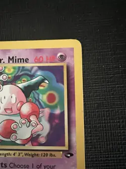 Pokemon TCG Sabrina's Mr. Mime Gym Challenge Unlimited Uncommon Card 59/132 - Image 3