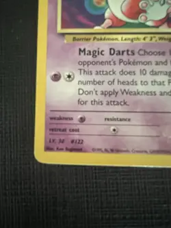 Pokemon TCG Sabrina's Mr. Mime Gym Challenge Unlimited Uncommon Card 59/132 - Image 5