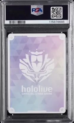 2024 HOLOLIVE OFFICIAL CARD GAME JPN HBP02-QUINTET SPCTRM SAKAMATA CHLOE PSA 10 - Image 2