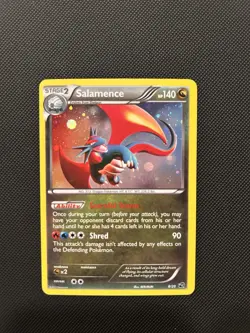 Salamence 8/20 - Holo Rare - Dragon Vault - Pokemon Card - NM/LP - Image 1